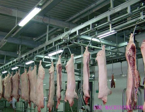 牲畜设备 猪屠宰场设备 胴体输送轨道 猪肉屠宰设备 屠宰场猪肉机