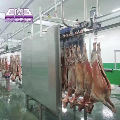 工厂价屠宰线设备肉羊屠宰场绵羊V型约束输送机