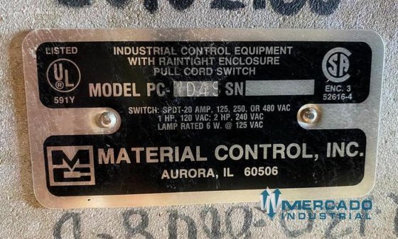 MATERIAL CONTROL D4S