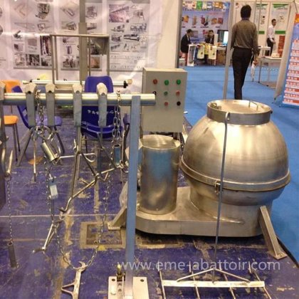 15 头牛小时清真肉类加工屠宰机械(带洗肚机