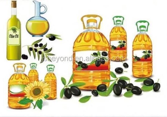 2018 年用于食用油生产线的全自动食用油瓶灌装包装机