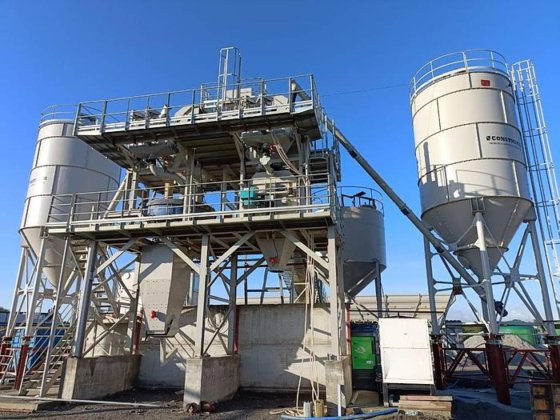 ダブルミックス 100 コンクリートバッチングプラント