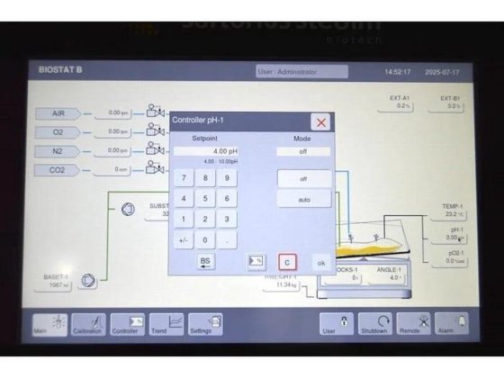 Sartorius Stedim Biostat B Bioreactor
