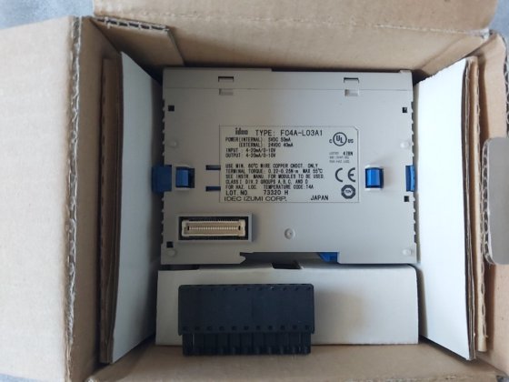 Input Output module analog, FC4A