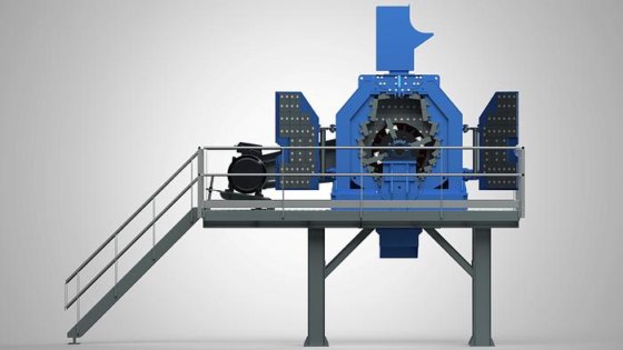 STI 1207 リバーシブル三次段インパクタークラッシャー