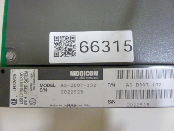 MODICON Input Module AS-B807-132 #66331