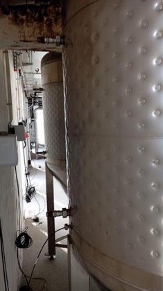 円筒円錐型発酵貯蔵タンク（CCT、2個）