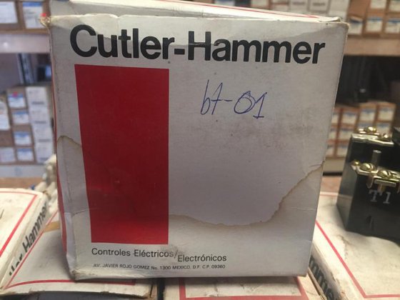 カトラーハンマー3極リセットリレー