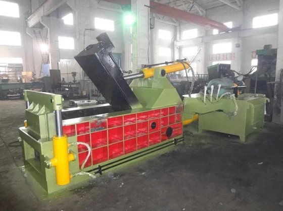 全自动电动废旧金属打包机废旧金属打包机剪切机压切机