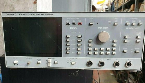 WILTRON 561 スカラーネットワークアナライザー (RBD7.2)