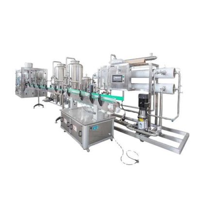 全自动热销果汁清洗灌装旋盖机/生产线