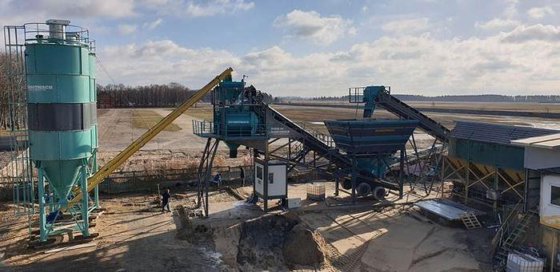移動式コンクリートバッチプラント