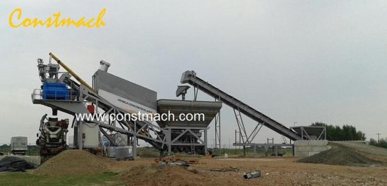 移動式コンクリートバッチングプラント