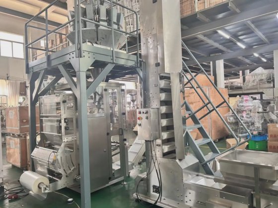 工厂为多头计量包装机定制尺寸包装支撑工作平台