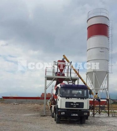 ドライミックスコンクリートバッチングプラント