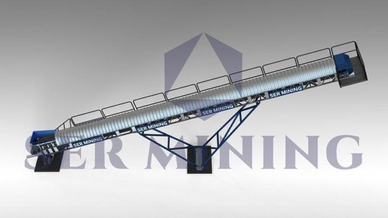 移動式伸縮式スタッキングコンベアベルト | 最適な備蓄のために伸縮可能