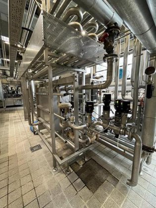 Flash pasteurizer