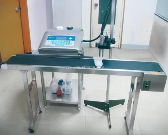 瓶子打码机 筒码喷码机 自动 CIJ 喷墨打印机