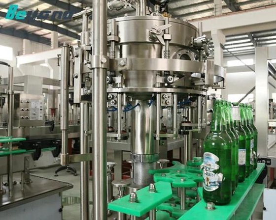 碳酸软饮料苏打水玻璃瓶灌装机/生产线