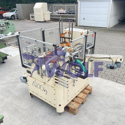 錫箔加工機 RASCH - 1988 年製、片撚りラッピング用