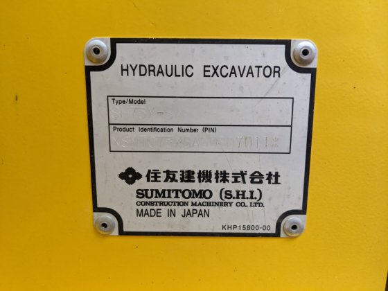 2018 住友建機 SH75X-6A