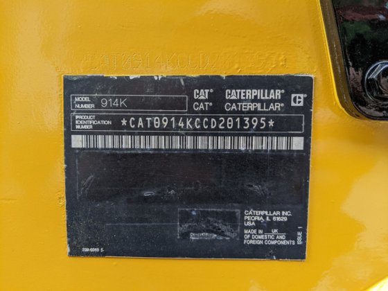 2016 キャタピラー 914K