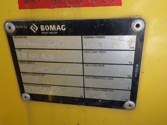 2019 ボーマク BW131ACW-5