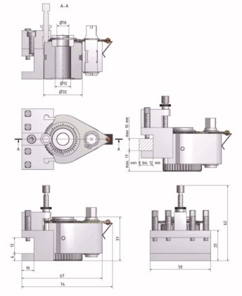 SRW AA型 "MULIFIX "钢支架套装