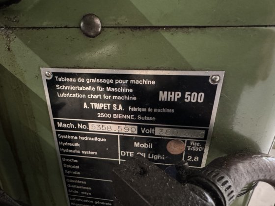 平面研削盤トリペット MHP-500