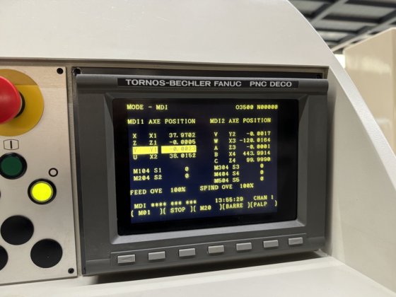 数控滑动头架自动车床 Tornos Deco 10