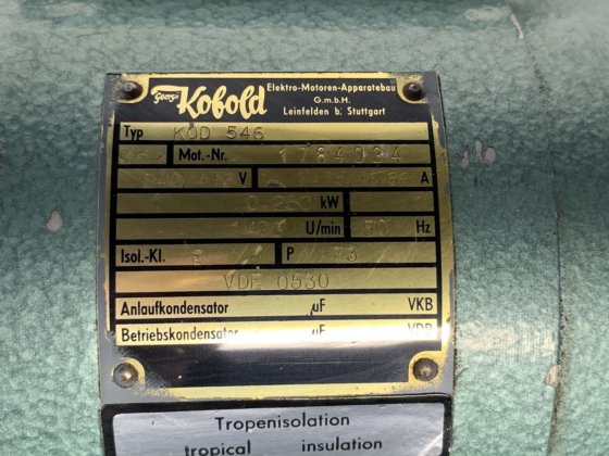 KOD 546 型 "KOBOLD "电机