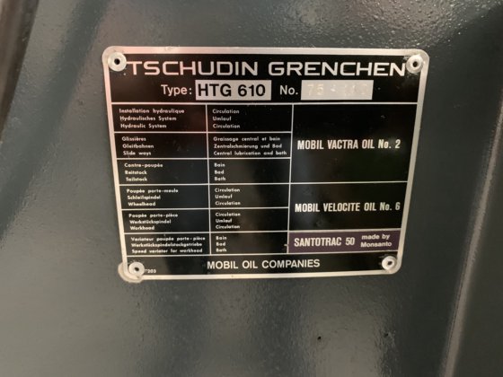 円筒研削盤 チュ-ディン HTG-610