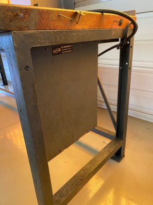 ワークテーブル 200x65 cm