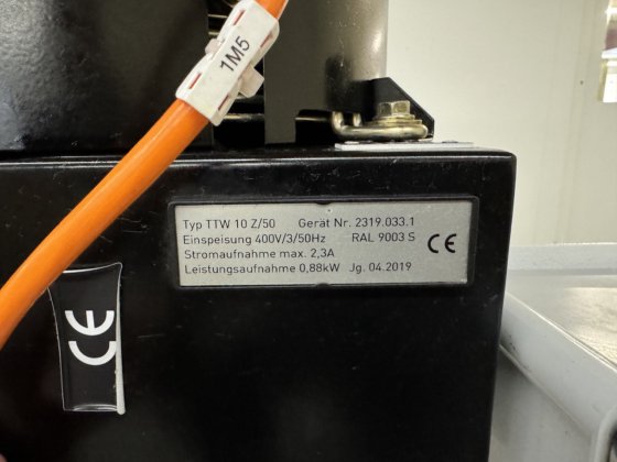 オイル冷却システム "テクノサーモ "タイプTW 10 Z/50