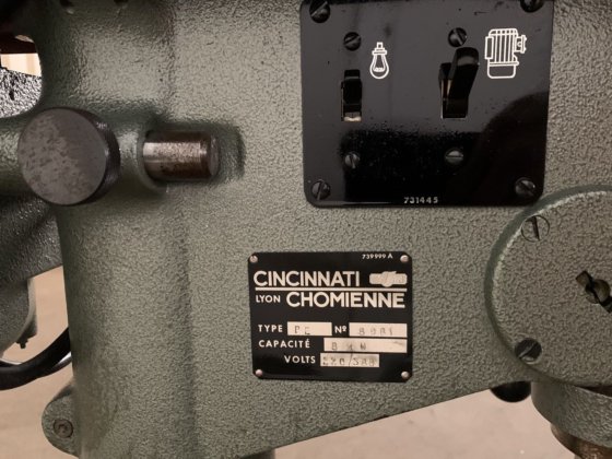 ベンチドリル "シンシナティ "タイプPE-8