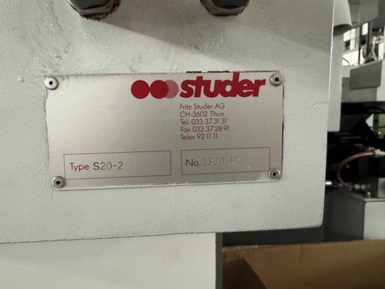 studer S-20 2 外圆磨床
