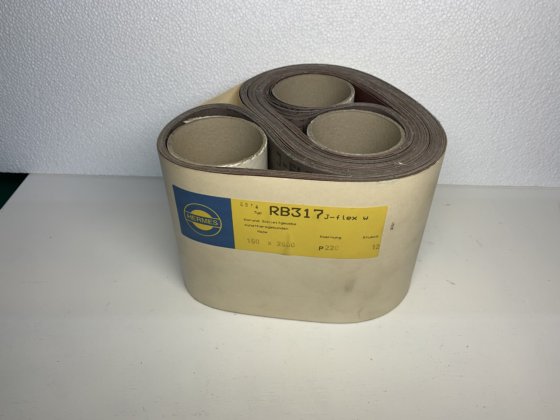 研磨ベルト "エルメス" タイプ RB317 150x2500