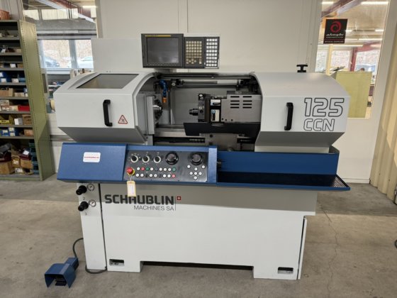 TORNIO CNC SCHAUBLIN 125-CCN R-TM