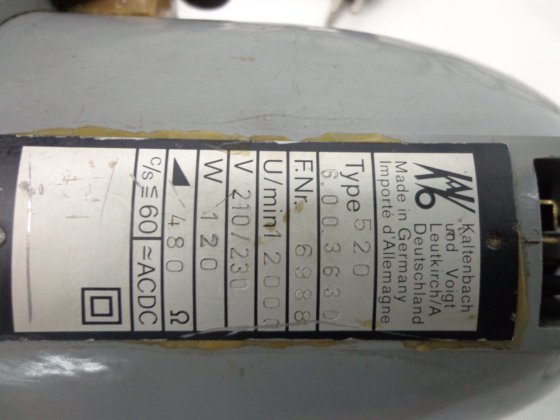 卡尔特巴赫 "520 型手动砂光机