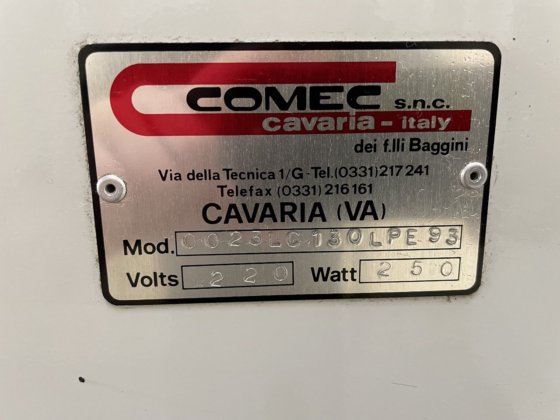移印机 "COMEC "型油墨印刷 130LPE