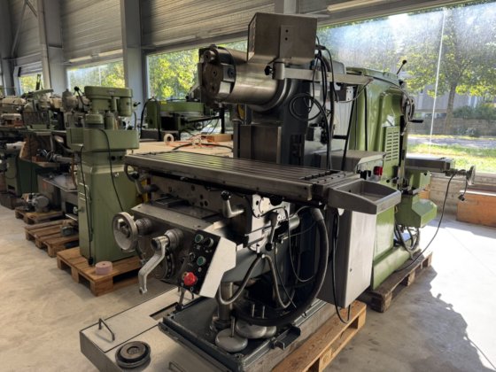 Schaublin" 53N 万能铣床