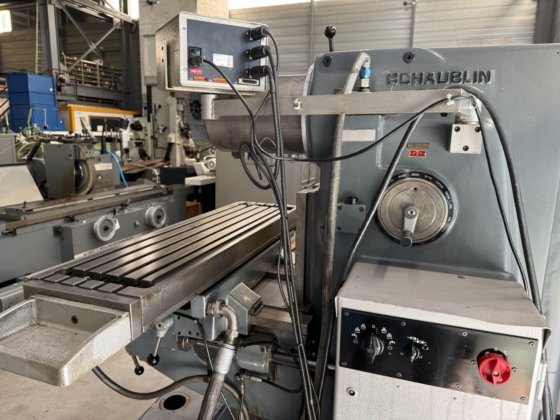 Schaublin" 53N 万能铣床