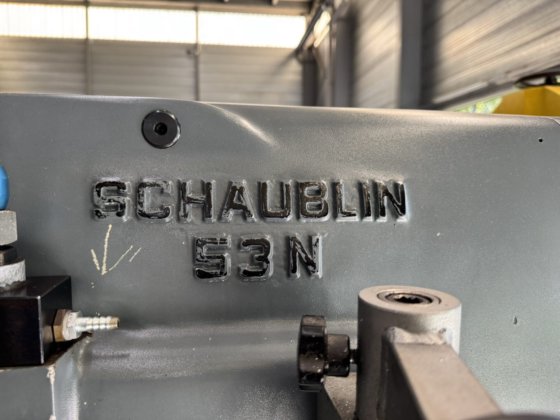 Schaublin" 53N 万能铣床