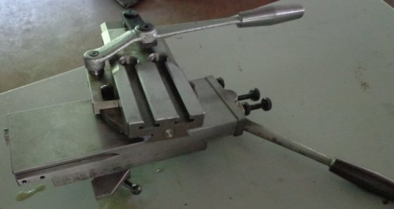 Schaublin" 102-47 型横撑，带 2 个杠杆