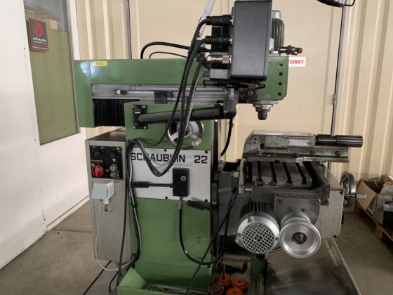 万能フライス盤 22型 シャウブリン