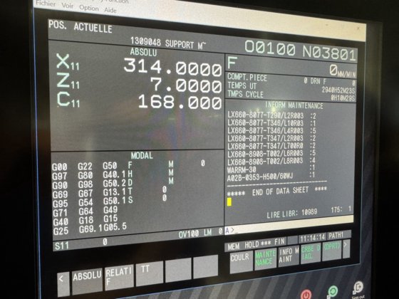 CNC自動旋盤トルノス・マルチスイス 8x26