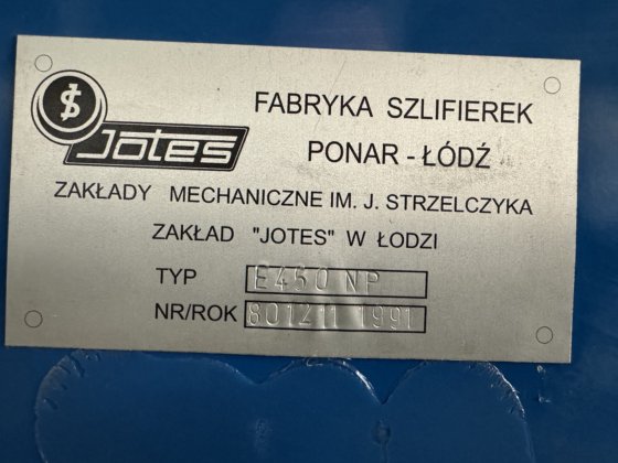 JOTES-SCHAUDT E450X1500 型外圆磨床