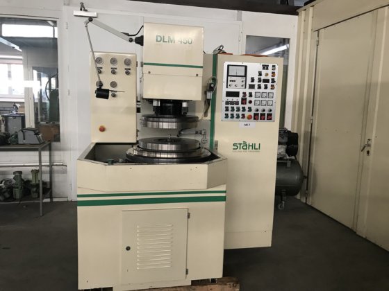 フラットラップ盤 ステーリ DLM-450型