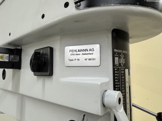钻铣床 fehlmann P-18