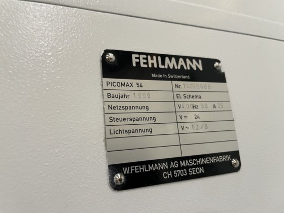 钻铣床 "fehlmann" picomax 54